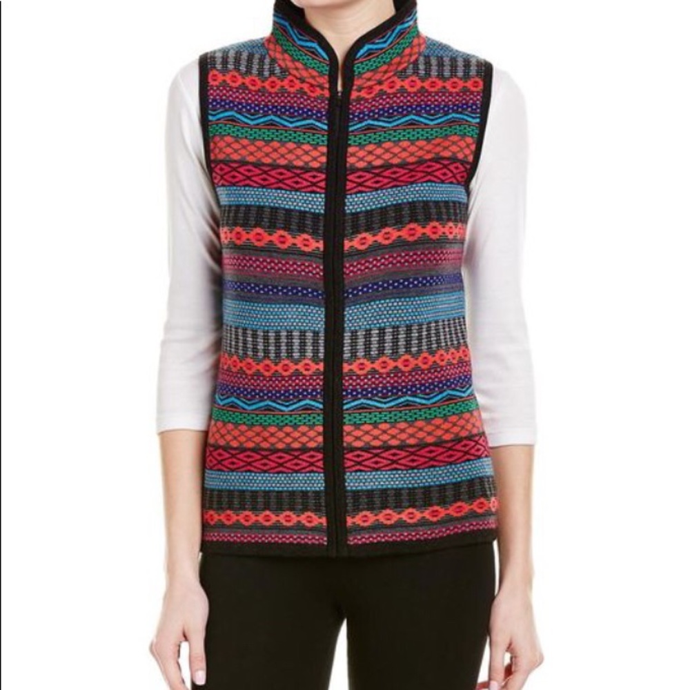 Krimson & Klover Pink Petra Wool Blend Vest
